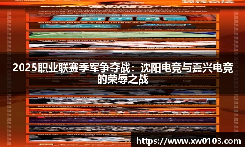 2025职业联赛季军争夺战：沈阳电竞与嘉兴电竞的荣辱之战
